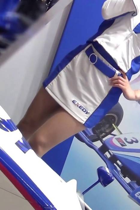 [车展美女视频]ID0165 车展视频-2015东京国际车展美レースクイーン鵜飼りえExe
