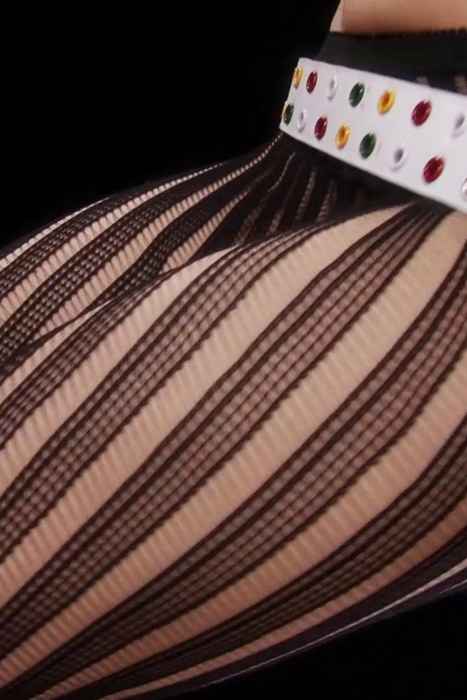 [legsjapan视频完美版]ID0068 2014.01.22 High Heels And Striped Pantyhose{Mizuki}--性感提示：似