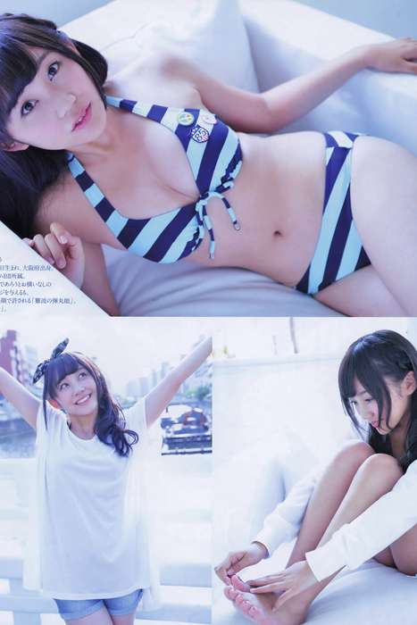 [日本写真杂志]ID0021 [BUBKA] 2014.09 松井珠理奈 加藤玲奈 [18P]--性感提示：妹妹大