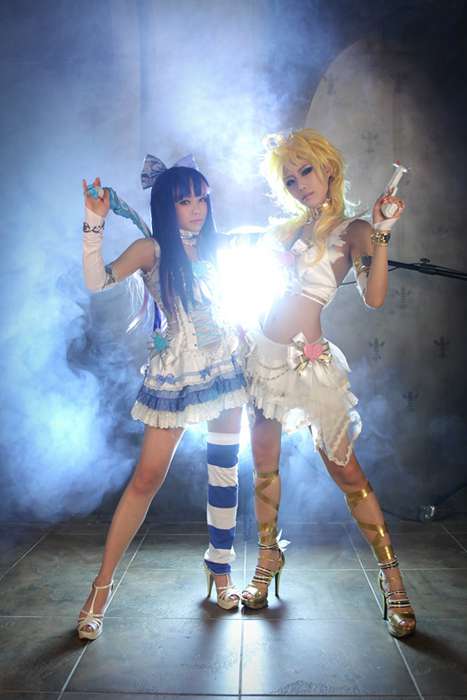 [韩国团体Spiral Cat's螺旋猫Cosplay写真]ID0140 内裤和丝袜 的天使般的魔法少女-Ta