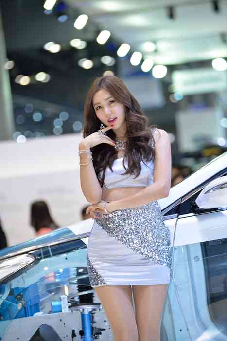[唯美写真杂集]ID0114 2015韩国车展ShowGirl崔玉珍 [62P70M]--性感提示：三角区若隐若